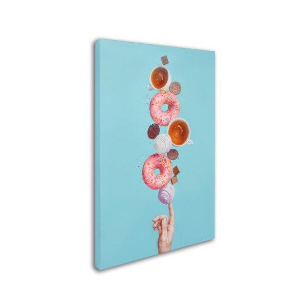 Dina Belenko 'Weekend Donuts' Canvas Art,22x32